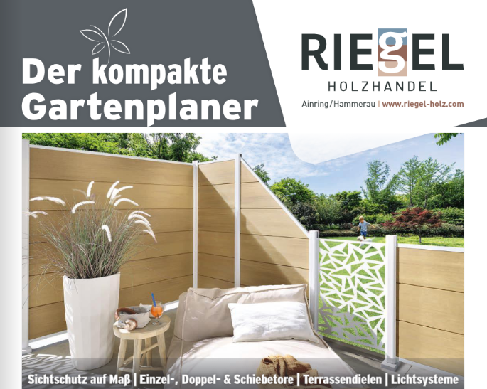Titelbild Brügmann traumgarten Kompakt Gartenplaner Riegel Ainring