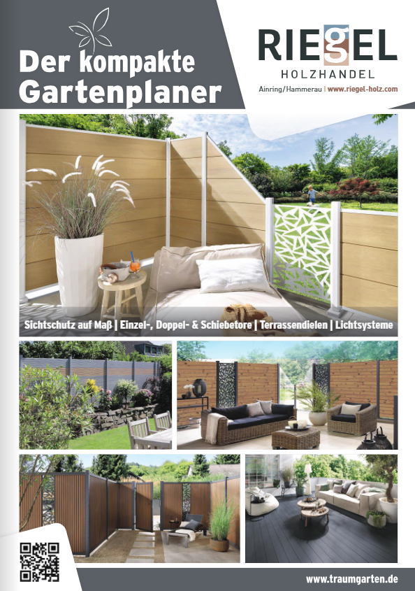 Titelbild Brügmann traumgarten Kompakt Gartenplaner Riegel Ainring