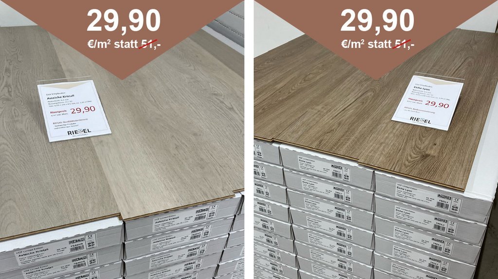 Aktionsböden sind da – LICO-VINYL HDF zum absoluten Hammerpreis! 