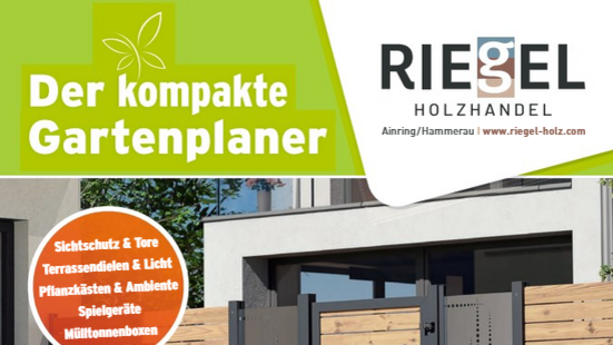 Titelbild Gartenplaner Riegel